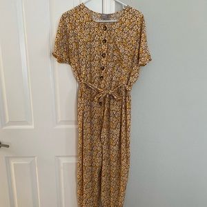 ASOS Maternity Floral Jumpsuit